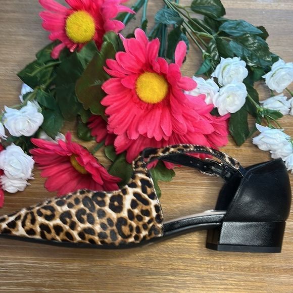 Alex Marie Carena Leopard Haircalf Ballet Flats Size 6.5 - Picture 6 of 11